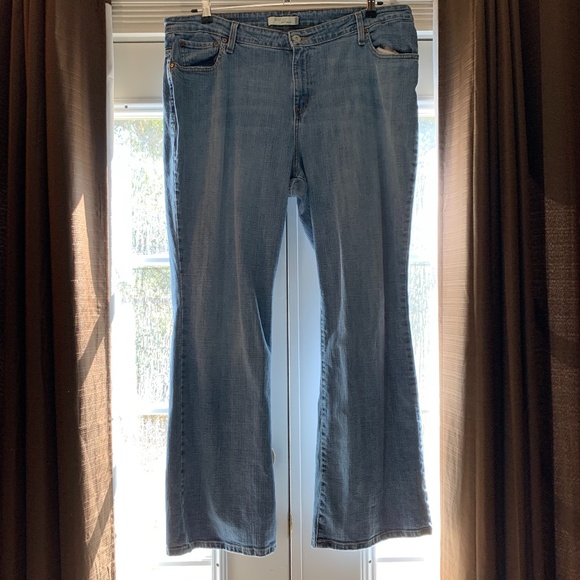 levi's plus 580 curvy bootcut jeans